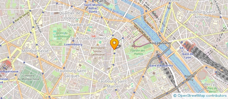 localisation de l'entreprise MONSIEUR PHILIPPE TEILLET  PARIS