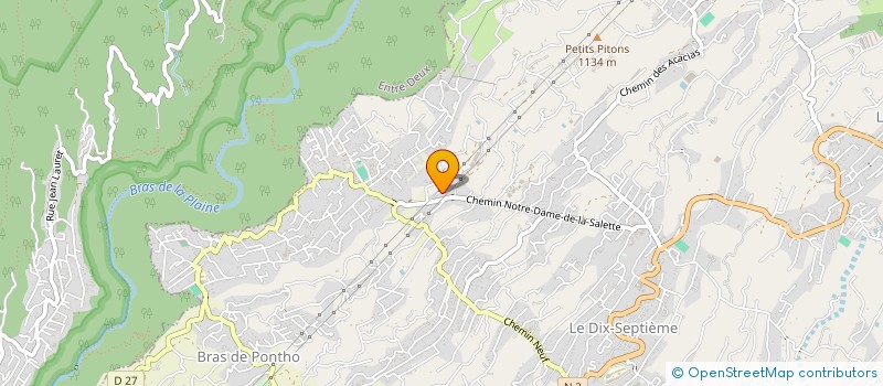 localisation de l'entreprise MONSIEUR PHILIPPE TELLIER  LE TAMPON