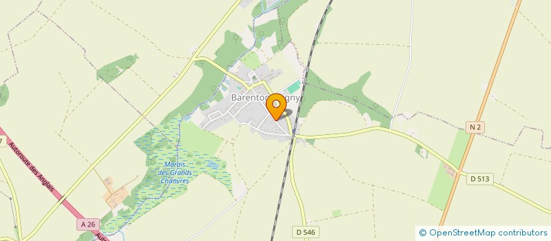 localisation de l'entreprise MONSIEUR PHILIPPE TELLIER  BARENTON-BUGNY