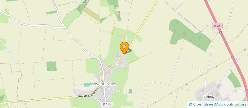 localisation de l'entreprise MONSIEUR PHILIPPE TERNOIS  MOYENNEVILLE