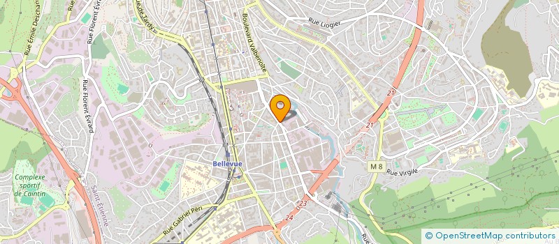 localisation de l'entreprise MONSIEUR PHILIPPE TERRENOIRE  SAINT-ETIENNE