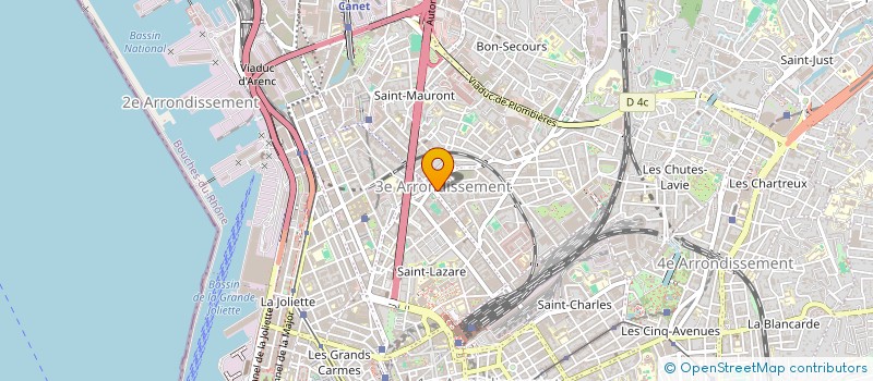 localisation de l'entreprise MONSIEUR PHILIPPE TERRIOU à MARSEILLE