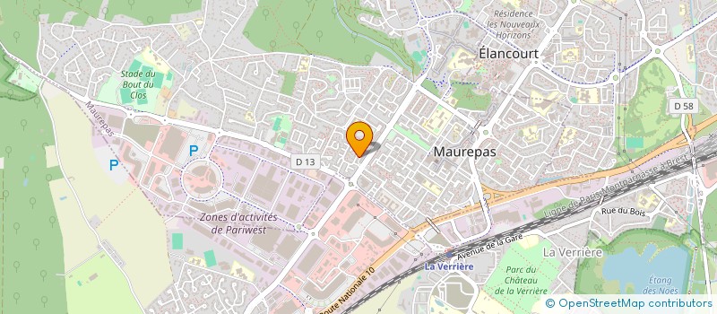 localisation de l'entreprise MONSIEUR PHILIPPE TESSIER à MAUREPAS
