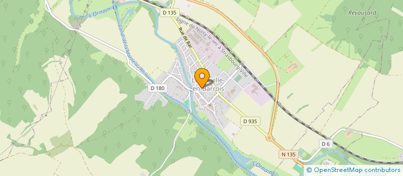 localisation de l'entreprise MONSIEUR PHILIPPE TETARD à LONGEVILLE-EN-BARROIS