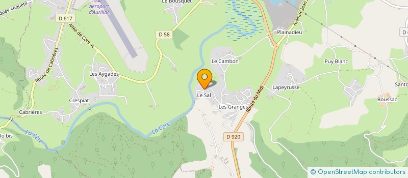 localisation de l'entreprise MONSIEUR PHILIPPE TETE à ARPAJON-SUR-CERE