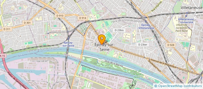 localisation de l'entreprise MONSIEUR PHILIPPE TETU à EPINAY-SUR-SEINE