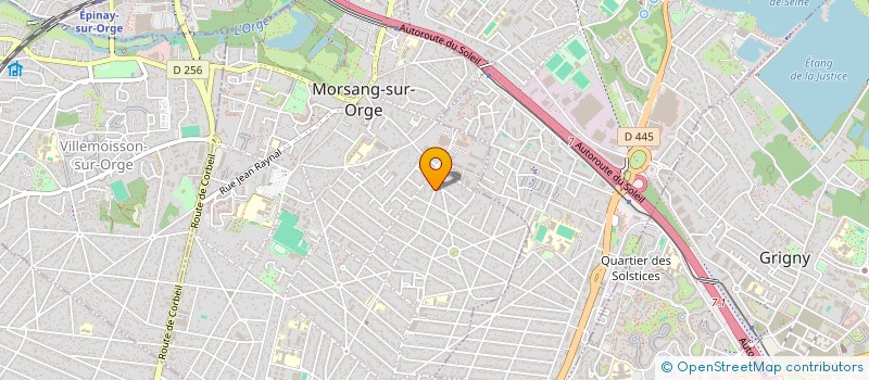 localisation de l'entreprise MONSIEUR PHILIPPE TEXIER  MORSANG-SUR-ORGE