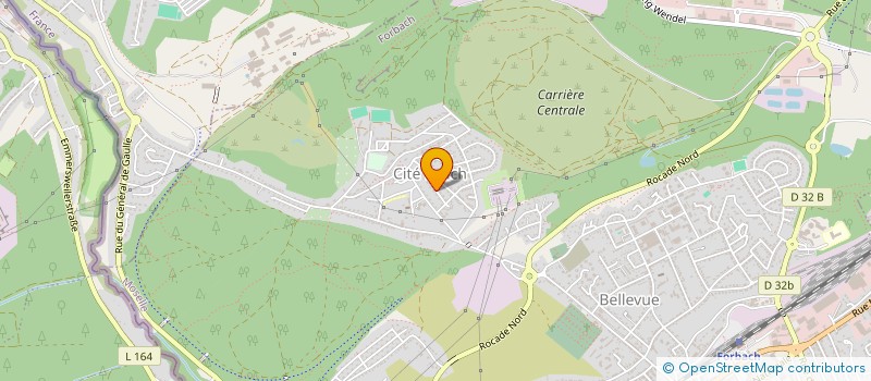 localisation de l'entreprise MONSIEUR PHILIPPE THAL  FORBACH