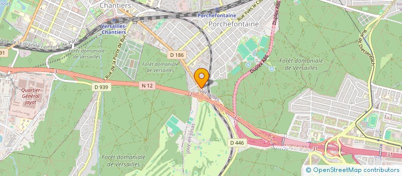 localisation de l'entreprise MONSIEUR PHILIPPE THAUVIN à VERSAILLES
