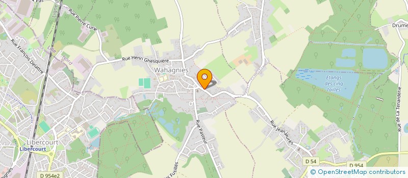 localisation de l'entreprise MONSIEUR PHILIPPE THELLIEZ  LINSELLES