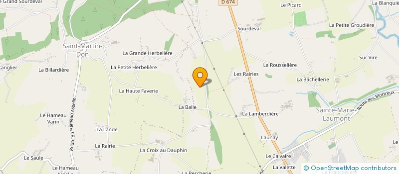 localisation de l'entreprise MONSIEUR PHILIPPE THEOT à SOULEUVRE EN BOCAGE
