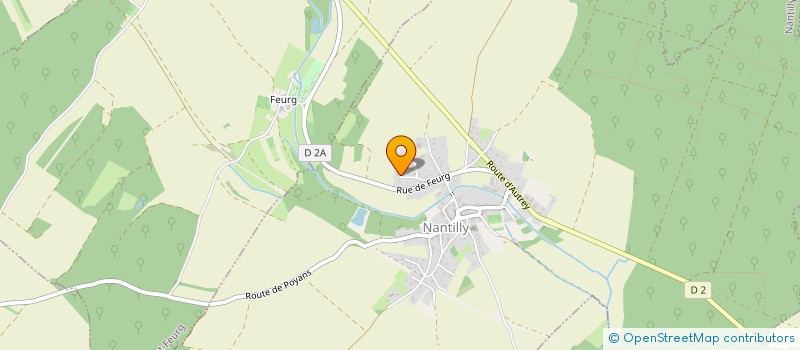 localisation de l'entreprise MONSIEUR PHILIPPE THERIZOL  NANTILLY