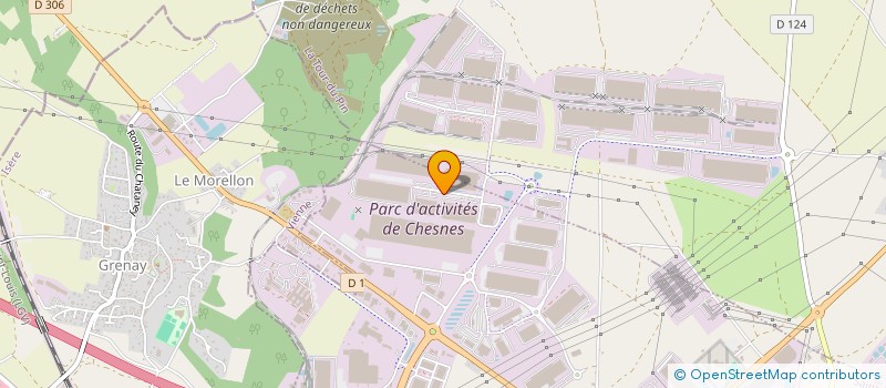 localisation de l'entreprise MONSIEUR PHILIPPE THERRY à SAINT-QUENTIN-FALLAVIER