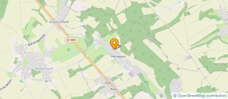 localisation de l'entreprise MONSIEUR PHILIPPE THERY  PONCHON