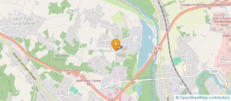 localisation de l'entreprise MONSIEUR PHILIPPE THIBAULT à SAINT-YRIEIX-SUR-CHARENTE