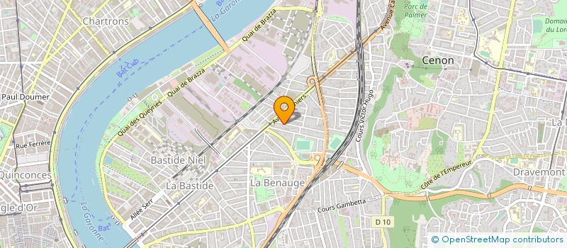 localisation de l'entreprise MONSIEUR PHILIPPE THIBAUT à BORDEAUX