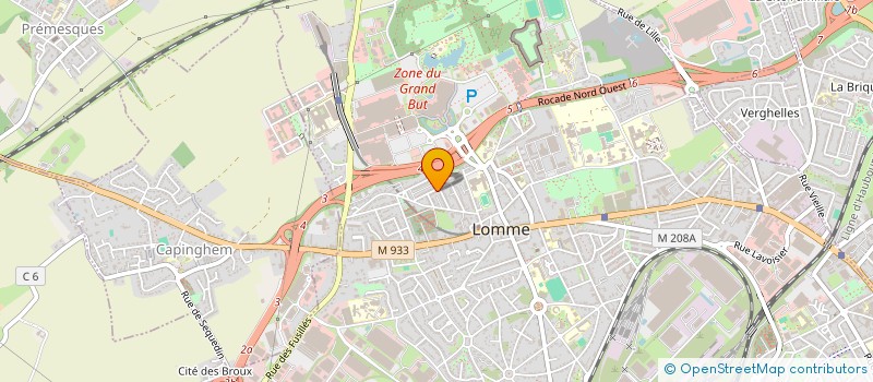 localisation de l'entreprise MONSIEUR PHILIPPE THOILLIER à LILLE