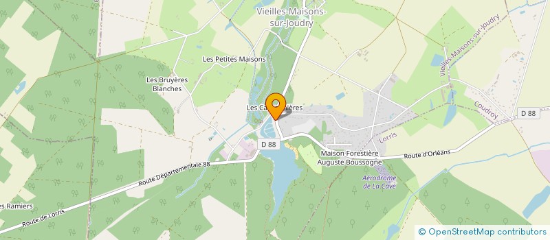 localisation de l'entreprise MONSIEUR PHILIPPE THOMAS à VIEILLES-MAISONS-SUR-JOUDRY