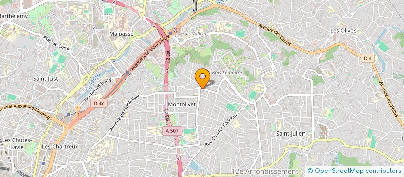 localisation de l'entreprise MONSIEUR PHILIPPE THOMAS à MARSEILLE