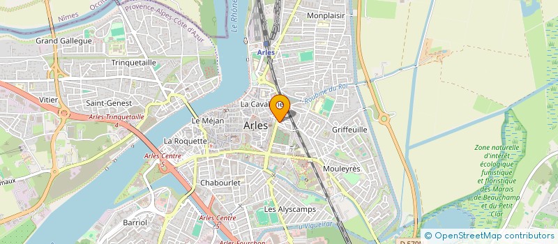 localisation de l'entreprise MONSIEUR PHILIPPE THOMAS à ARLES