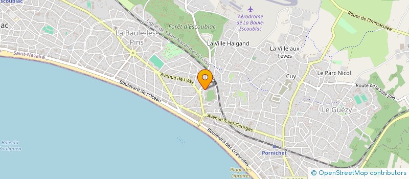 localisation de l'entreprise MONSIEUR PHILIPPE THOMAS à LA BAULE-ESCOUBLAC
