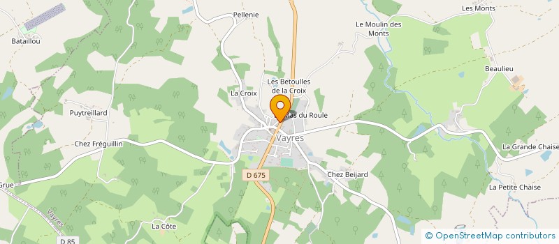 localisation de l'entreprise MONSIEUR PHILIPPE THOREZ à VAYRES