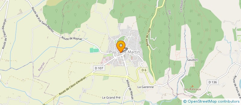 localisation de l'entreprise MONSIEUR PHILIPPE TILLARD à PUY-SAINT-MARTIN