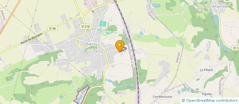 localisation de l'entreprise MONSIEUR PHILIPPE TILLET  SAINT GEORGES D'ESPERANCHE