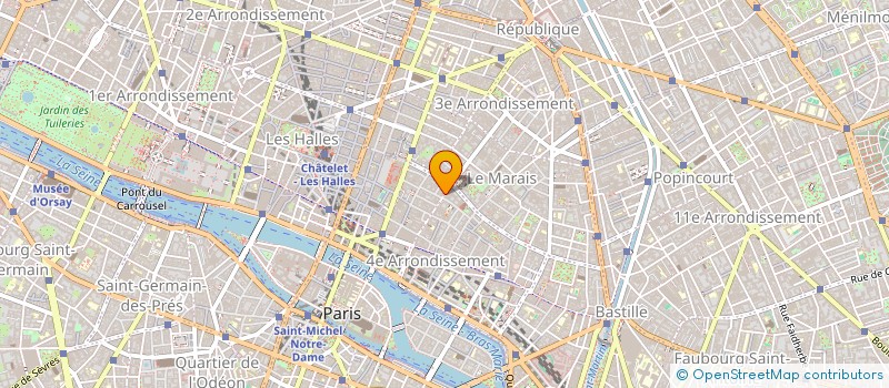 localisation de l'entreprise MONSIEUR PHILIPPE TILLIOLE  PARIS