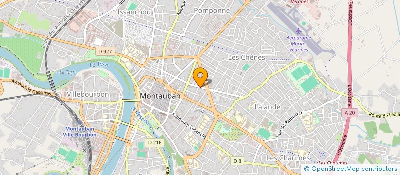 localisation de l'entreprise MONSIEUR PHILIPPE TIXIER à MONTAUBAN