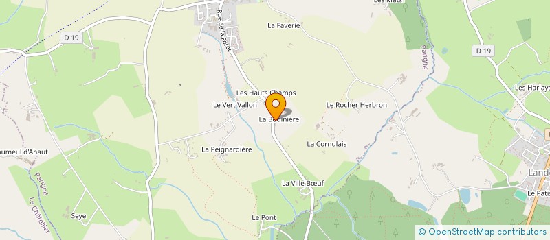 localisation de l'entreprise MONSIEUR PHILIPPE TIZON à PARIGNE
