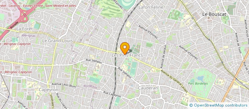 localisation de l'entreprise MONSIEUR PHILIPPE TOCARD à BORDEAUX