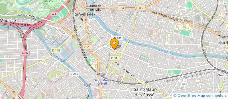localisation de l'entreprise MONSIEUR PHILIPPE TOFFIER  SAINT-MAUR-DES-FOSSES