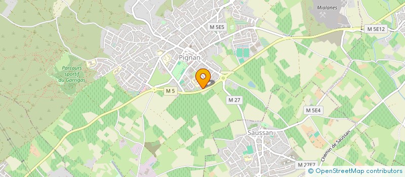 localisation de l'entreprise MONSIEUR PHILIPPE TOMAS à PIGNAN