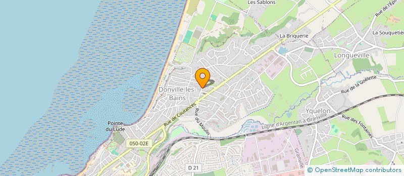 localisation de l'entreprise MONSIEUR PHILIPPE TOMASETTO  DONVILLE-LES-BAINS