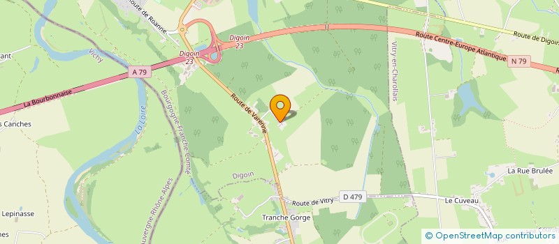 localisation de l'entreprise MONSIEUR PHILIPPE TOMASZ  DIGOIN