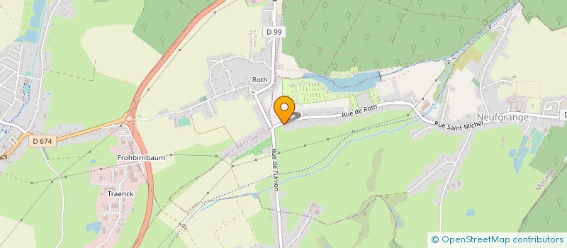 localisation de l'entreprise MONSIEUR PHILIPPE TORLOTING  NEUFGRANGE