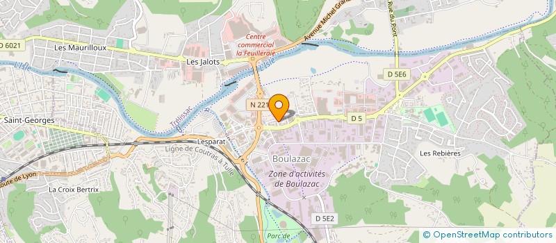 localisation de l'entreprise MONSIEUR PHILIPPE TORRALBA à BOULAZAC ISLE MANOIRE