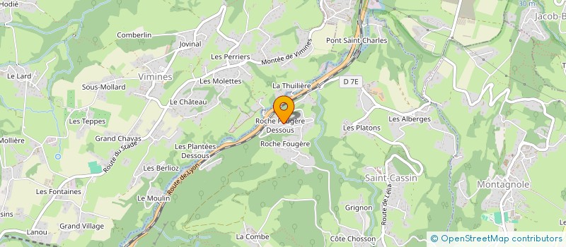 localisation de l'entreprise MONSIEUR PHILIPPE TORRES  SAINT-CASSIN