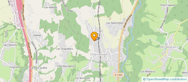 localisation de l'entreprise MONSIEUR PHILIPPE TORRES  CHARVONNEX