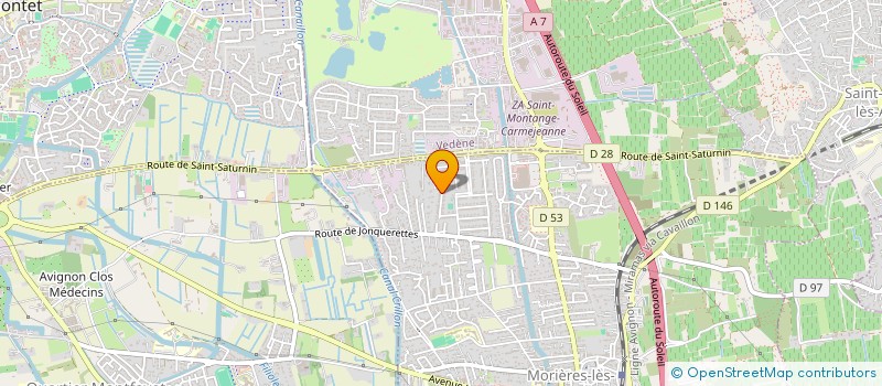 localisation de l'entreprise MONSIEUR PHILIPPE TORT  MORIERES-LES-AVIGNON