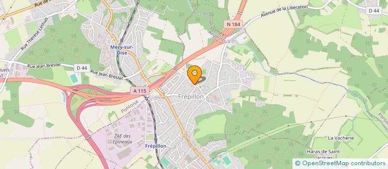 localisation de l'entreprise MONSIEUR PHILIPPE TORTOSA à FREPILLON