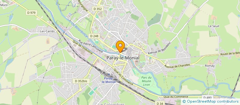 localisation de l'entreprise MONSIEUR PHILIPPE TOTARO à PARAY-LE-MONIAL