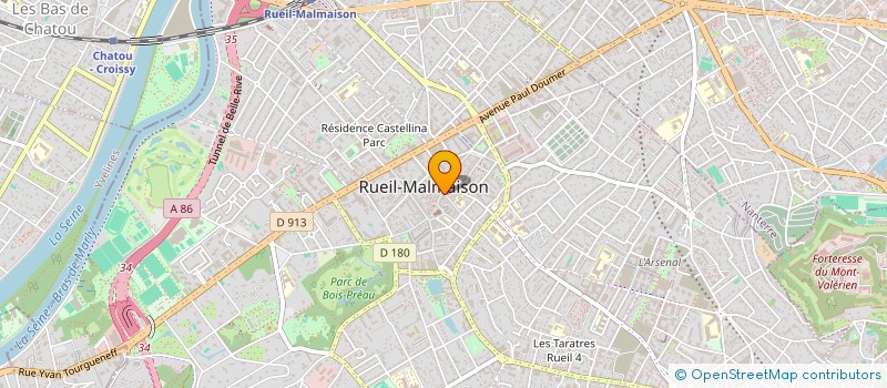 localisation de l'entreprise MONSIEUR PHILIPPE TOUPIN à RUEIL-MALMAISON