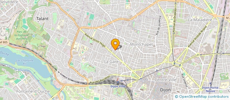 localisation de l'entreprise MONSIEUR PHILIPPE TOURDIAS à DIJON