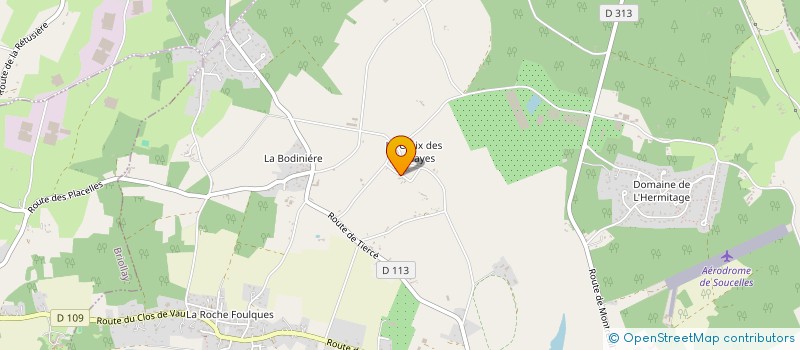 localisation de l'entreprise MONSIEUR PHILIPPE TOURENQ  RIVES-DU-LOIR-EN-ANJOU