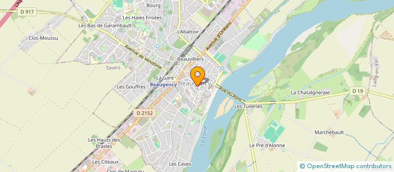 localisation de l'entreprise MONSIEUR PHILIPPE TOURNOIS à CRAVANT