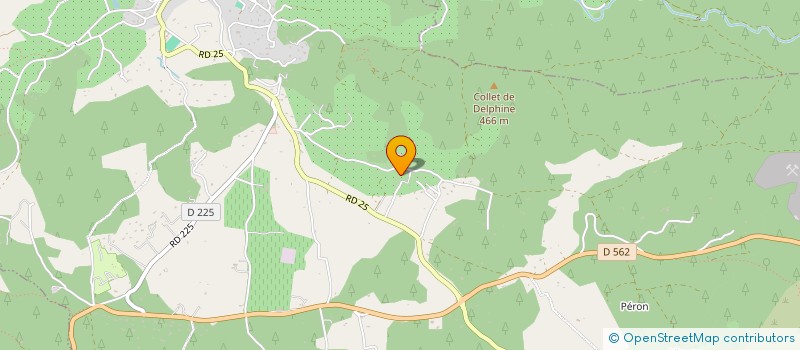 localisation de l'entreprise MONSIEUR PHILIPPE TOUROLLE  CALLAS