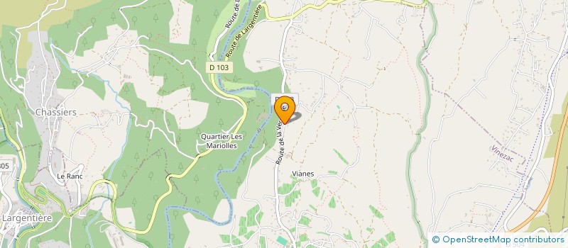 localisation de l'entreprise MONSIEUR PHILIPPE TOURRETTE  VINEZAC