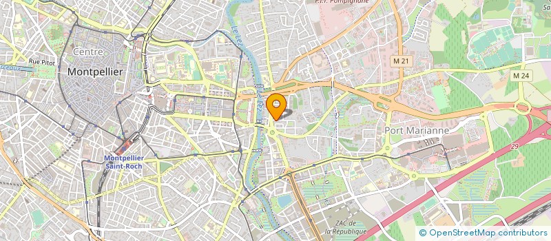 localisation de l'entreprise MONSIEUR PHILIPPE TOURRIER à MONTPELLIER